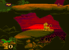 lion king be prepared level on snes